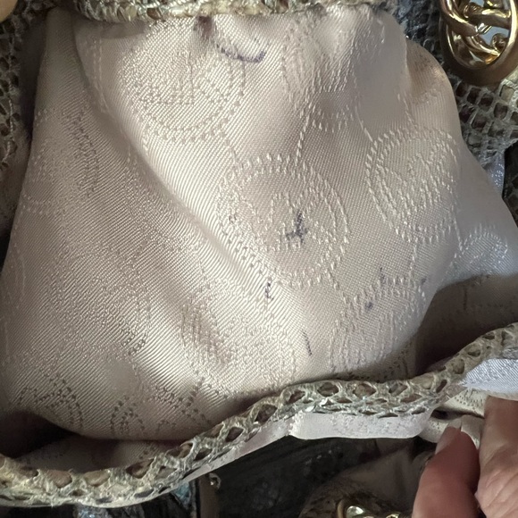 Michael Kors Snakeskin Bag - Picture 8 of 9